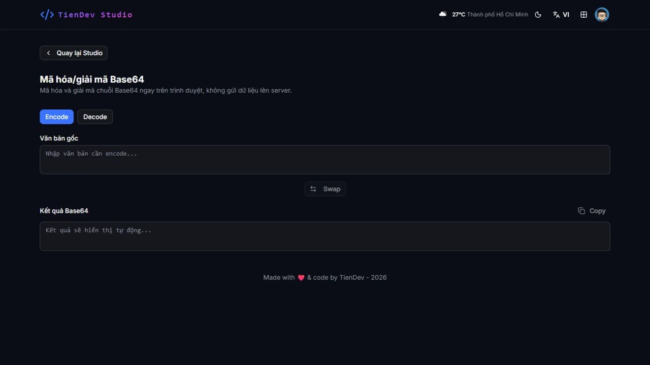 Base64 Encoder / Decoder