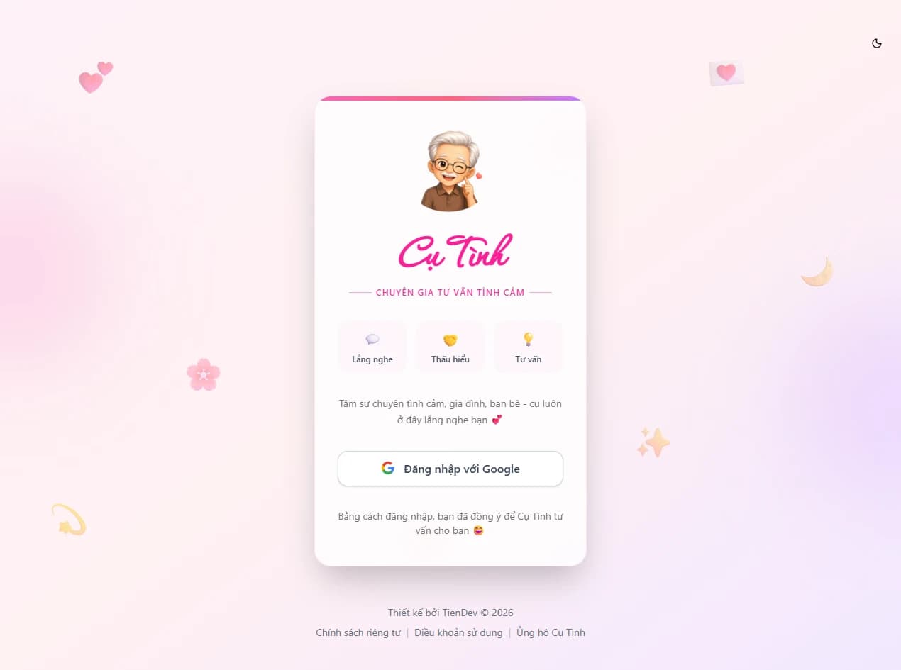 Cụ Tình 💕 - Tư vấn tình cảm AI