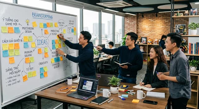 Làm gì khi bí ý tưởng?