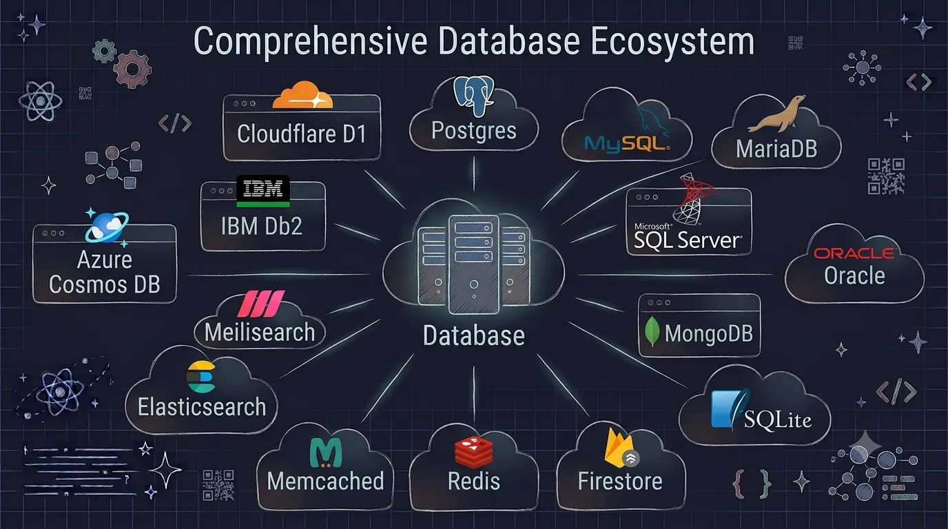 Các hệ thống lưu trữ dữ liệu ở phía máy chủ (Server-side Database)