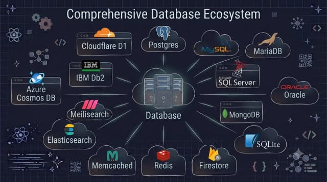 Các hệ thống lưu trữ dữ liệu ở phía máy chủ (Server-side Database)