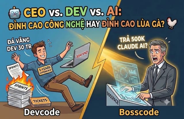 CEO và nỗi đau thay thế Dev bằng AI