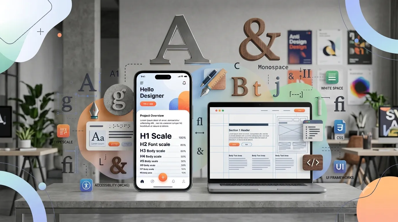 Sức mạnh của Typography trong thiết kế UI/UX